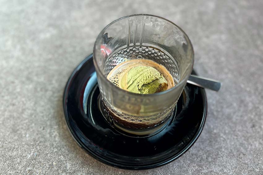 Neue heiß-kalte Versuchung: MATCHA AFFOGATO