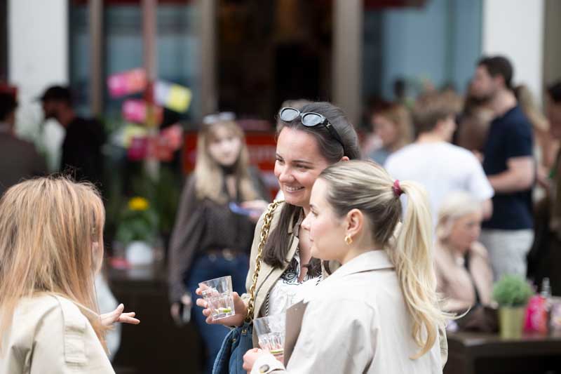 Terrace Opening im MoschMosch Goetheplatz