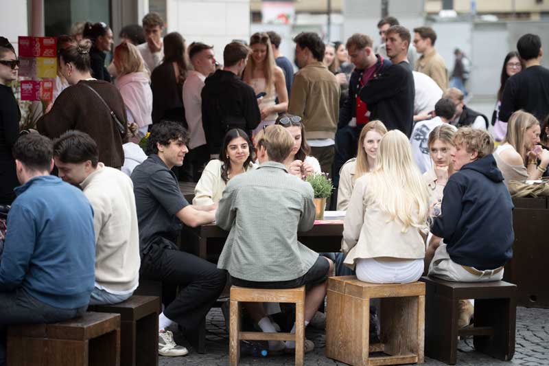 Terrace Opening im MoschMosch Goetheplatz