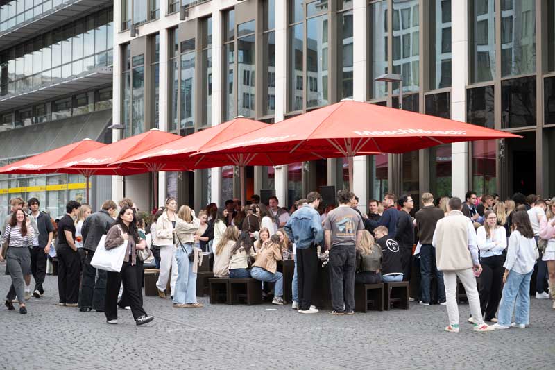 Terrace Opening im MoschMosch Goetheplatz
