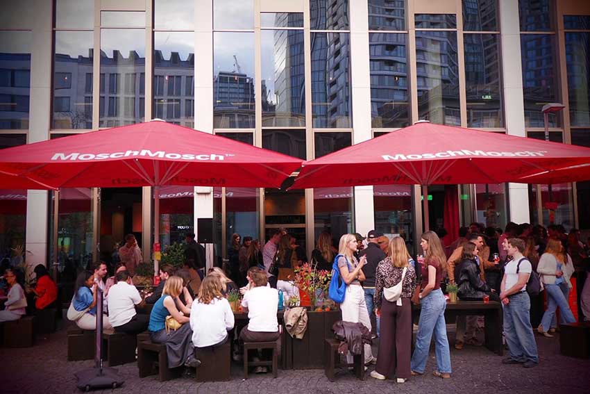 Terrace Opening im MoschMosch Goetheplatz
