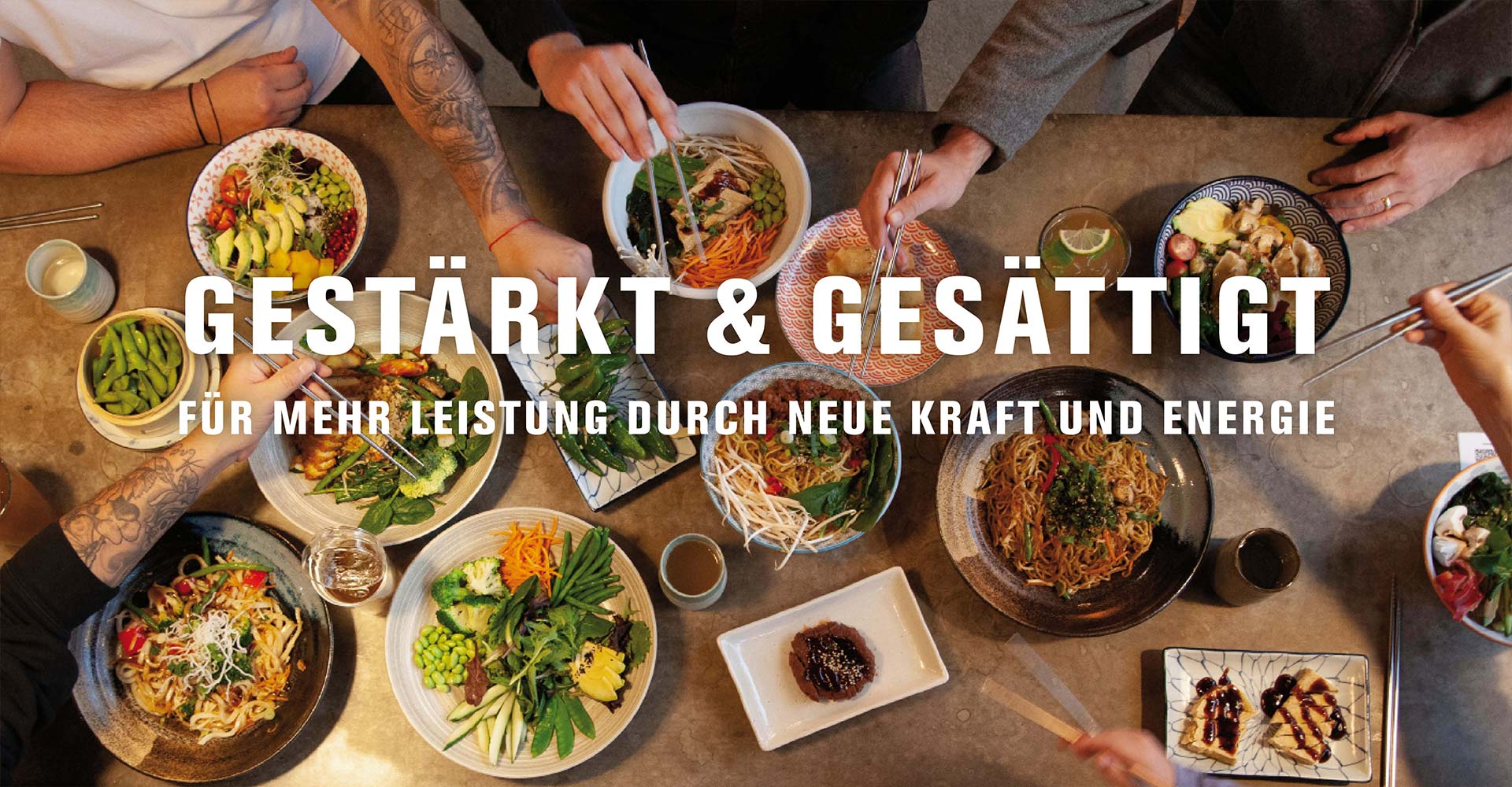 Gestärkt und gesättigt