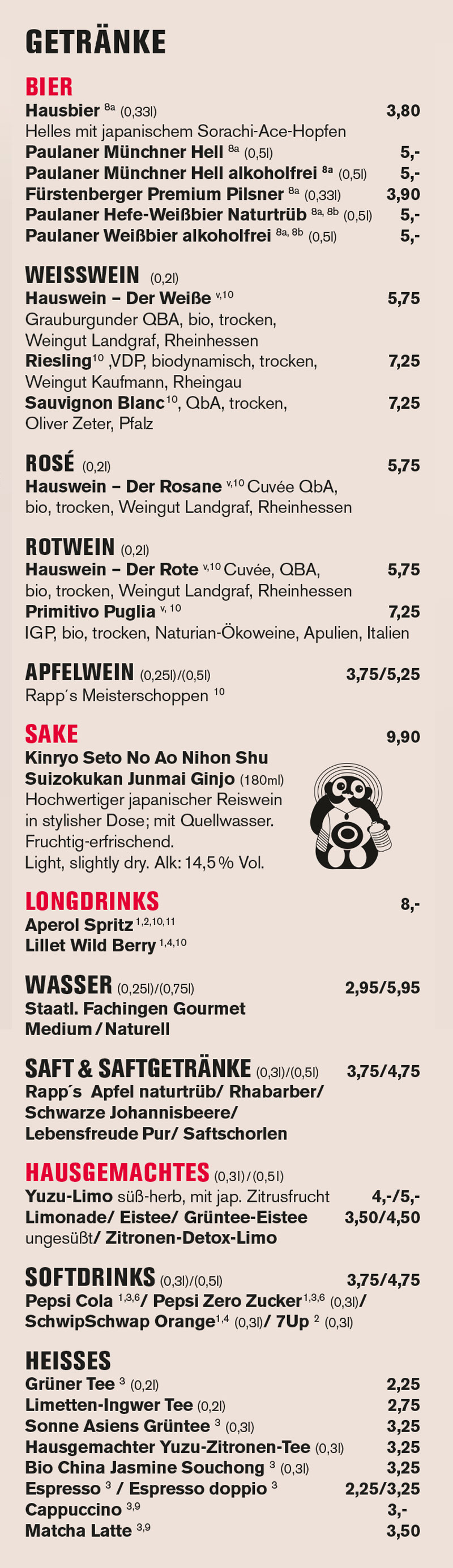 Getränke